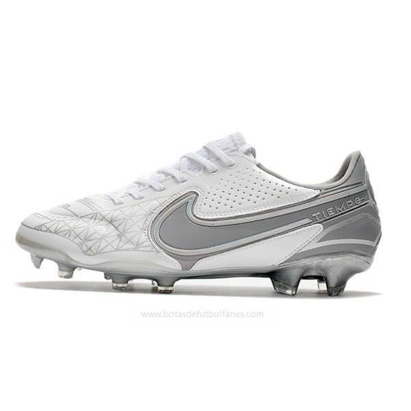 Nike Tiempo Legend IX Elite FG Blanco Gris